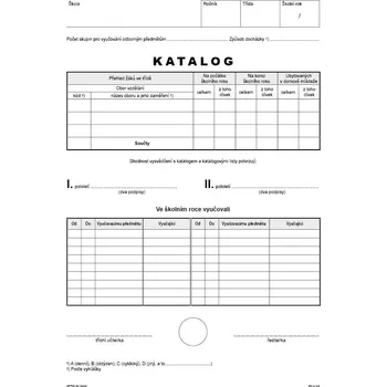 Katalog (na třídu)