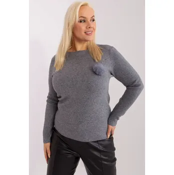 Dámský svetr Svetr plus size model 190065 Factory Price XL/XXL