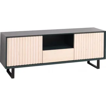 Televizní stolek Kombinovaný televizní stolek Layne 752 - zelená/béžová