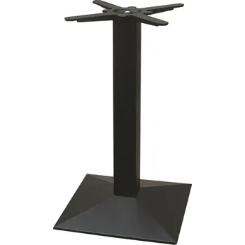Stolová podnož Kavárenský bistro stolek BCI 1711 - černá stolová základna 43 x 43 cm