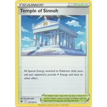 Sběratelská karetní hra Pokémon karta Temple of Sinnoh 155/189
