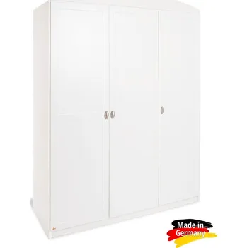 přebalovací pult a komoda Velká dětská šatní skříň Kitty - Bílá matná MDF Kód: kitty4