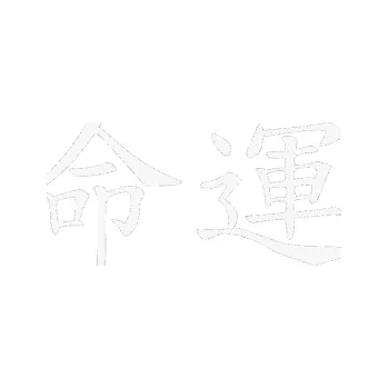 Polep vozidla SAMOLEPKA Čínský znak Destiny (09 - bílá) NA AUTO, NÁLEPKA, FÓLIE, POLEP, TUNING, VLASTNÍ TEXT, TISK, AUTOSAMOLEPKY.cz, POLEPY, OBRÁZEK, LOGO, SAMOLEPKY