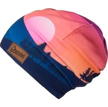 Čepice Funkční čepice Drexiss Aida zateplená Pink hills obvod hlavy 44-48 cm