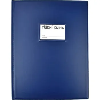 Desky na třídní knihu A4 okénko - modrá