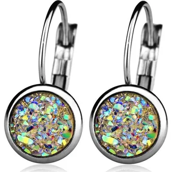 Náušnice Ocelové náušnice, CRYSTAL AB