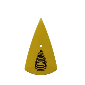 Kuchyňská stěrka ŽLUTÁ STĚRKA KONTUROVACÍ ( TVRDÁ ) NA ZASOUVÁNÍ FÓLIE DO SAMETKY