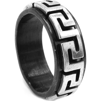 Prsten Steel Jewelry Prsten ROTAČNÍ Chirurgická ocel RI240137 Velikost: 7 (EU: 54 - 56) dárkové balení zdarma