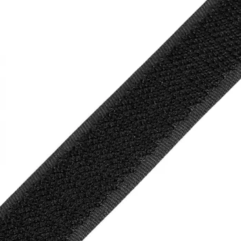 Zip Řasící stuha suchý zip - Grip - černý