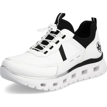 Dámské polobotky DÁMSKÉ POLOBOTKY RIEKER M6062-80 BÍLÁ Barva: BÍLÁ, Velikost: 39