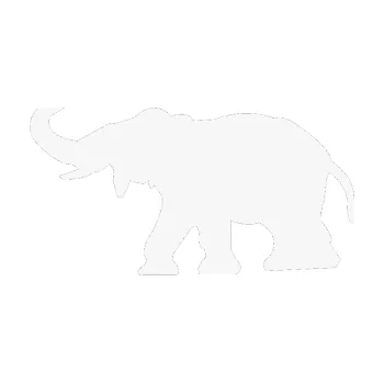 Samolepící dekorace SAMOLEPKA Slon 021 levá (09 - bílá) NA AUTO, NÁLEPKA, FÓLIE, POLEP, TUNING, VLASTNÍ TEXT, TISK, AUTOSAMOLEPKY.cz, POLEPY, OBRÁZEK, LOGO, SAMOLEPKY