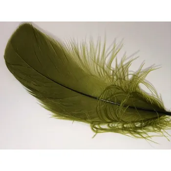 Veniard Husí Peří Goose Shoulder Stiff Medium Olive
