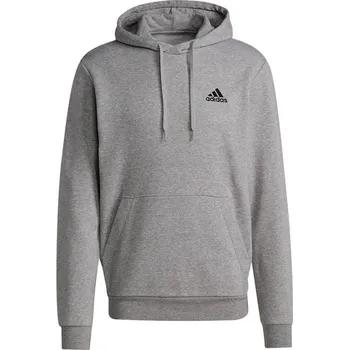 Pánská mikina adidas Essentials Fleece M H12213 šedá/stříbrná L