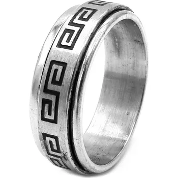 Prsten Steel Jewelry Prsten ROTAČNÍ Chirurgická ocel RI240130 Velikost: 11 (EU: 64 - 66) dárkové balení zdarma