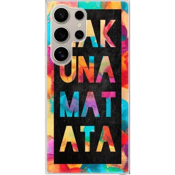 Pouzdro na mobilní telefon Odolné silikonové pouzdro iSaprio - Hakuna Matata 01 - Samsung Galaxy S24 Ultra