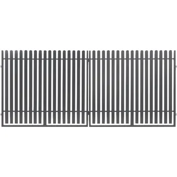 Brána dvoukřídlá POLBRAM Eliška 400 x 150 cm 7016 antracit