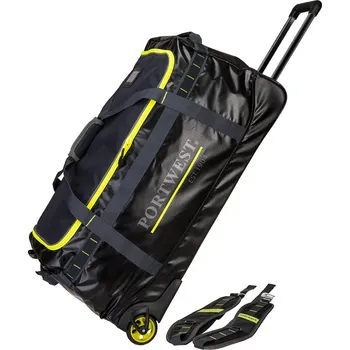 Módní doplněk PORTWEST DUFFLE TROLLEY B951 / Vodotěsná taška na kolečkách PW3 100 litrů