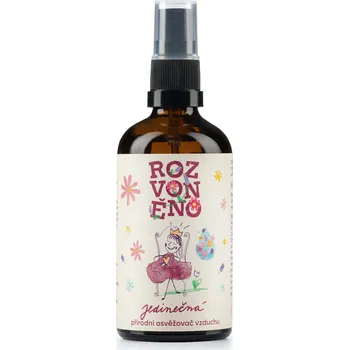 Vůně do bytu Osvěžovač vzduchu Jedinečná - s geránií a palmovou růží, 100 ml