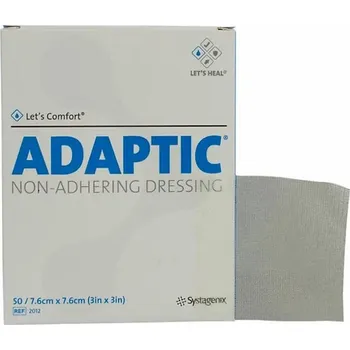 Krytí na ránu Adaptic nepřilnavý obvaz 7.6x7.6cm 50ks