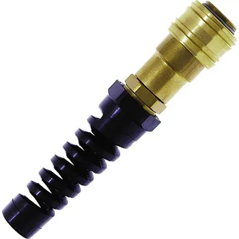 Lüdecke Rychlospojka otočná s ochrannou pružinou 4 x 6 mm