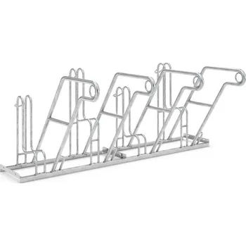 stojan na kolo Opěrný stojan na jízdní kola 4604 XBF, š 2000 mm, volně stojící, 4x místo