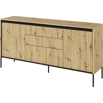 Komoda Dig-net nábytek Komoda SWING TR-01 s LED osvětlením | dub artisan