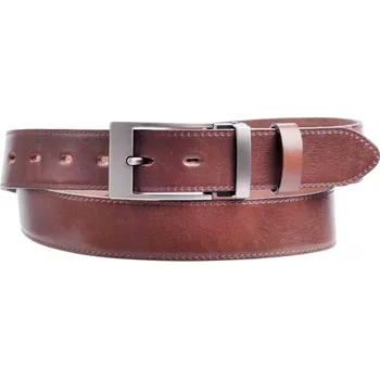 Módní doplněk Pánský kožený pásek 35-020-19-48 přírodní hnědý 105 cm