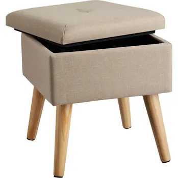 Taburet tectake Elva 403978 pískový