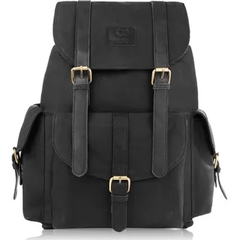 Městský batoh Paolo Peruzzi Pánský batoh do práce i do školy PERUZZI; černá