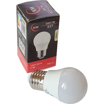 Žárovka žárovka LED G45 7W E27 4500K 10271074