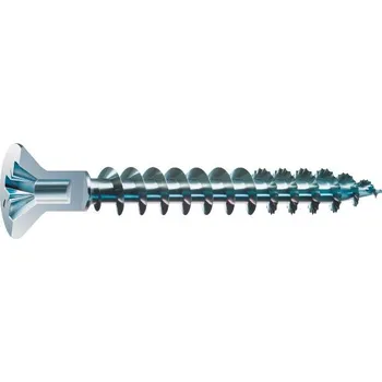 Vrut SCH SPAX vrut zápustná hlava s otvorem pro krytku plný závit PZ, pozink Varianta: SPAX zápustná hlava s otvorem pro krytku 4.5x20 plný závit PZ2, pozink