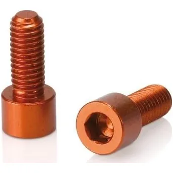 Košík na láhev XLC šrouby do košíku BC-X02 (oranžová)