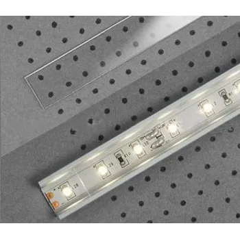 LED lišta AL lišta U11 - povrchová 1m a 2m hliníková lišta, difuzor, koncovky a montážní úchyt lišty Provedení: Difuzor zasouvací čirý 1m