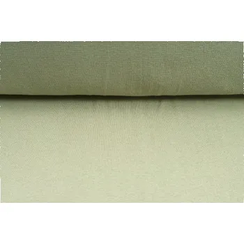 Oboulícní úplet, tričkovina, hráškově zelená, látky, metráž - šíře 2 x 35 cm - TUNEL