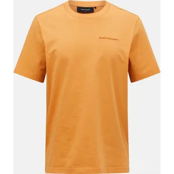 Pánské tričko TRIČKO PEAK PERFORMANCE M ORIGINAL SMALL LOGO TEE DESERT BLOW