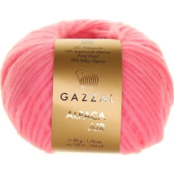 Příze Příze Alpaca Air, 85, zářivě růžová