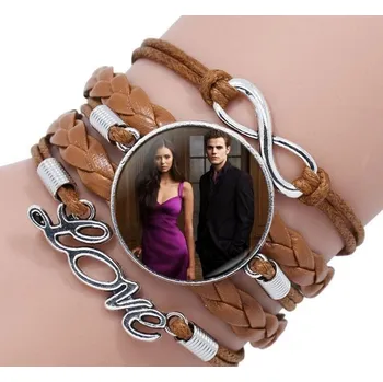 Náramek Náramek The Vampire Diaries (Upíří deníky) - Elena a Stefan