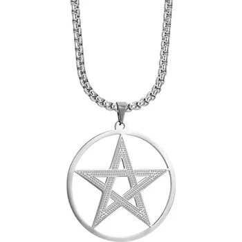 Řetízek Řetízek Supernatural (Lovci duchů) - pentagram (ocel) 10