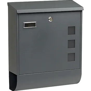 Poštovní schránka Poštovní schránka RICHTER BK703.ARG.AM (ANTRACIT), antracit amtná, RICHTER antracit matná