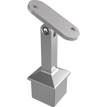 Zábradlí Hahn Steel Nerezový držák madla (plochý základ) pro sloupek 40 x 40 x 2,0 mm, AISI 304
