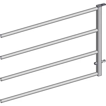 Chov hospodářského zvířete Výsuvný díl stájové 4-trubkové zábrany JOURDAIN EX4 délka 2,54 m