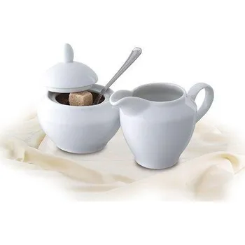 Konvička na mléko Konvička na mléko, porcelánová, 15 cl, ROTBERG "Basic", bílá