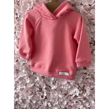 Dívčí mikina Mimilove Dětská mikina medvídek Limited Edition vel. 06-12 měsíců Korálová