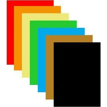 Barevný papír Barevný papír, A4, 80 g, 6x15+10 listů, mix barev