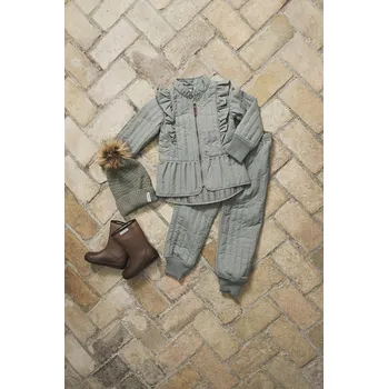 dívčí zimní kombinéza EN-FANT Termo souprava Gold Glitter Shadow 80 (doporučená výška 78-85cm)