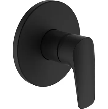 Vodovodní baterie Laufen Laurin vrchní sada podomítkové sprchové baterie, PVD titan černá matná HF500778428000