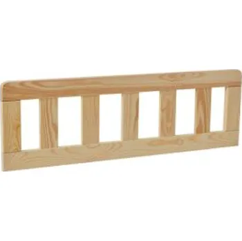 Zábrana k dětské postýlce domeček CLASSIC přírodní 90x200 Pinio