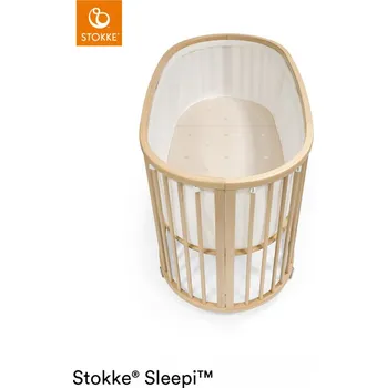 Jídelní židlička Stokke® Sleepi™ Mesh vložka White V3
