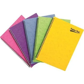 Blok Blok "Pressboard", A4, mix barev, linkovaný, 60 listů, spirálová vazba, PUKKA PAD