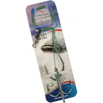 Rybářský háček Sumcový návazec Falcon Catfish Rig - FC 101